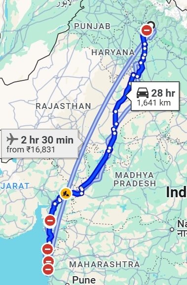 Dehradun to Mumbai pet travel